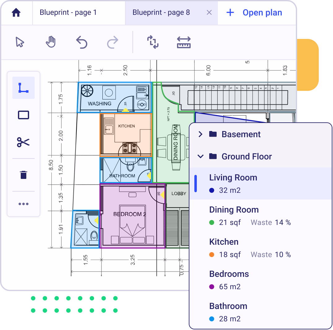 Advanced Takeoff Tools for Accelerated Estimates